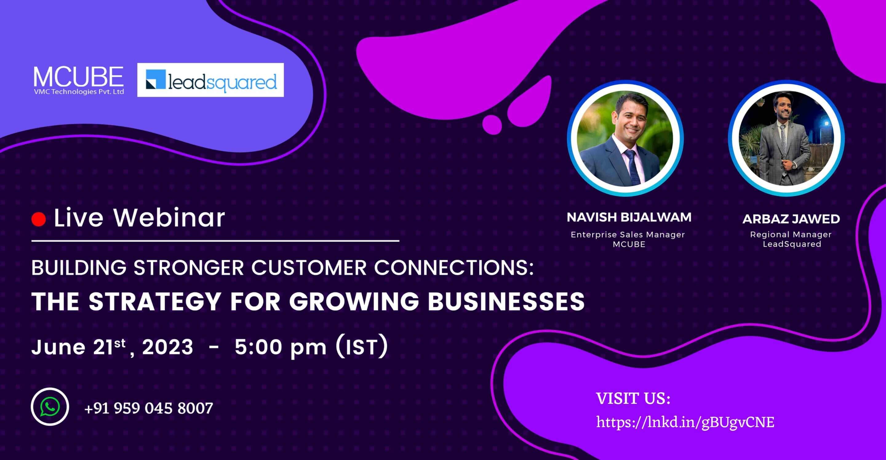 Building Stronger Customer Connections: The Strategy for Business Growth with CRM and Cloud Telephony