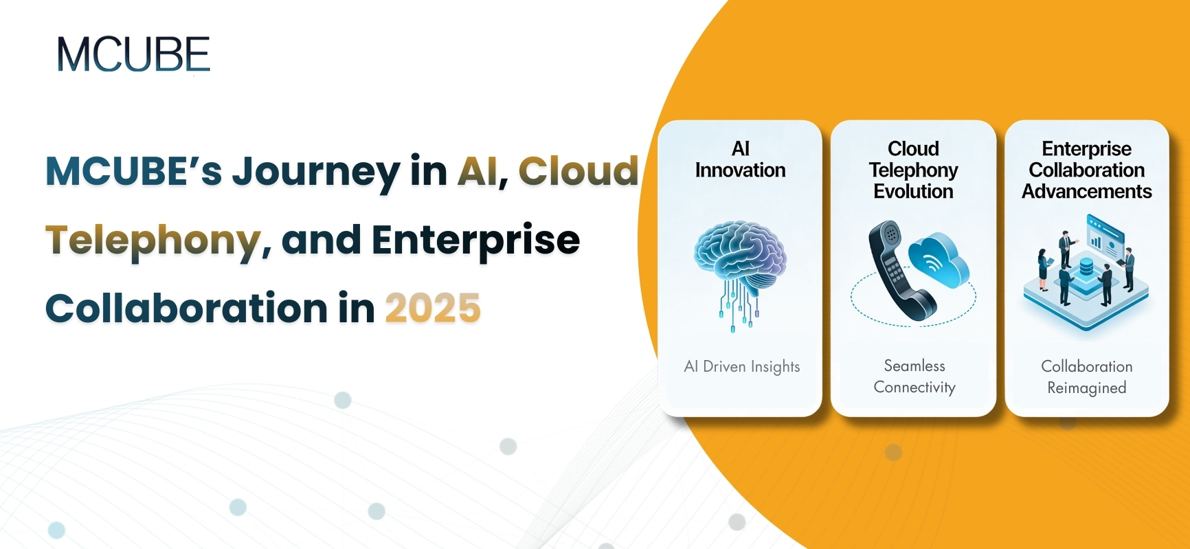 MCUBE’s Journey in AI, Cloud Telephony, and Enterprise Collaboration in 2025