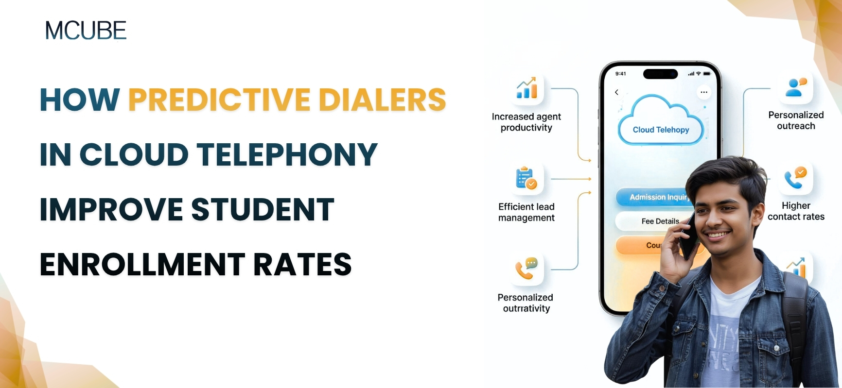 How Predictive Dialers in Cloud Telephony Improve Student Enrollment Rates